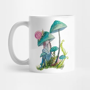 Mushroom girl Mug